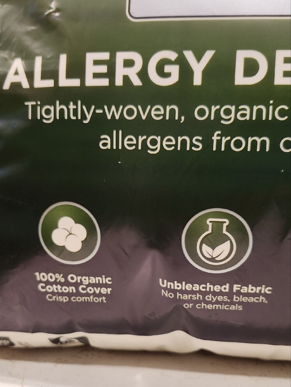 Allerease Allergy Defense Firm Pillow - White (2-Pack) - Picture 4 of 7
